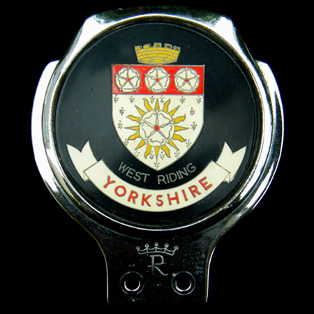 Yorkshire West Riding Car Badge