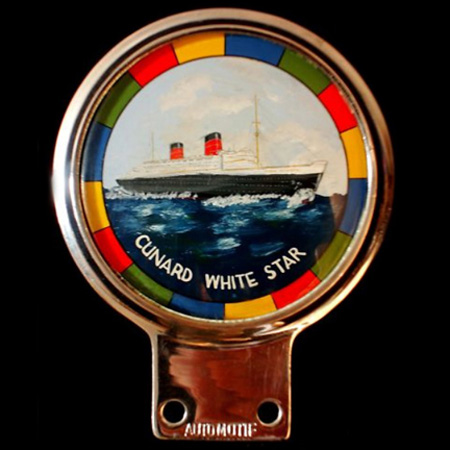 Cunard White StarCar Badge