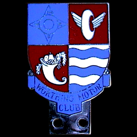 Worthing Motor Club Car Badge
