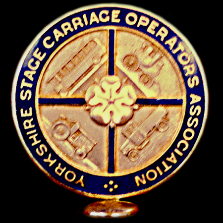 Yorkshire Carriage Operators Association Car Badge