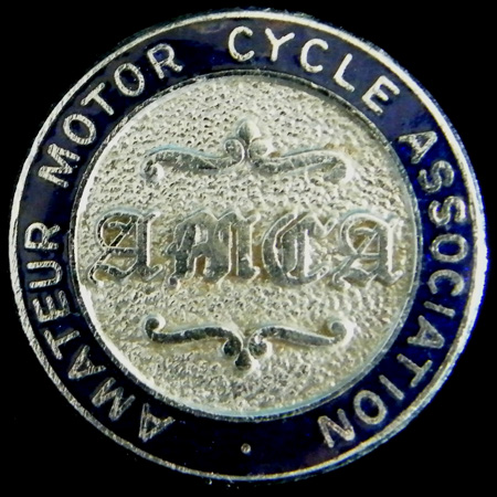 Amateur Motor Cycle Association Lapel Badge