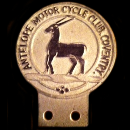 Antelope Motor Cycle Club Coventry  Car Badge 2
