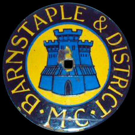 Barnstaple & District Motor Club Car Badge
