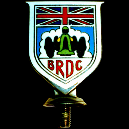 British Racing Drivers Club Car Badge