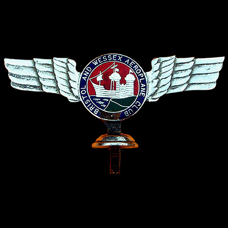Bristol & Wessex Aeroplane Club Car Badge