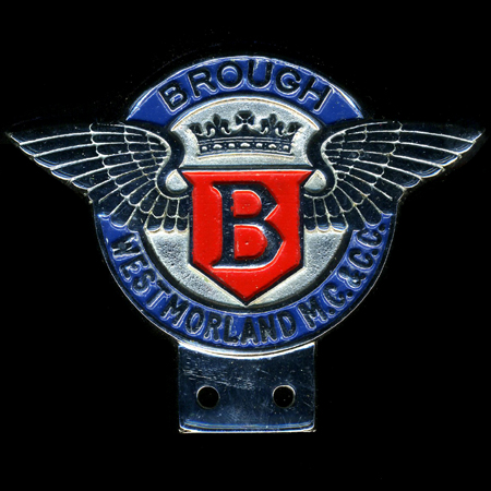 Brough Westmorland Motor Cycle & Car Club Car Badge