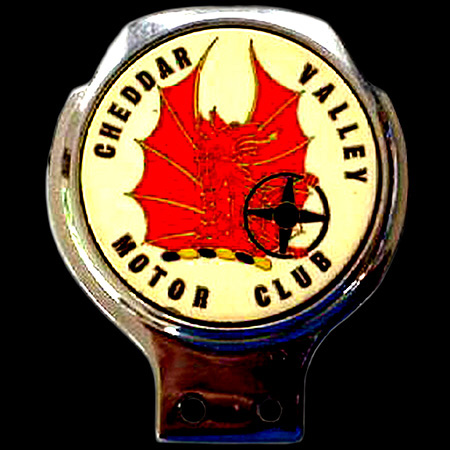 Cheddar Valley Motor Club Car Badge