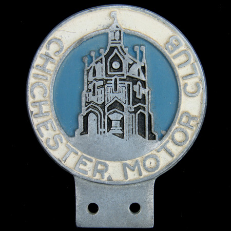 Chichester Motor Club Car Badge