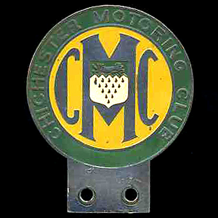 Chichester Motoring Club Car Badge