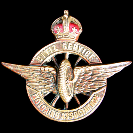 Civil Service Motoring Association Car Badge