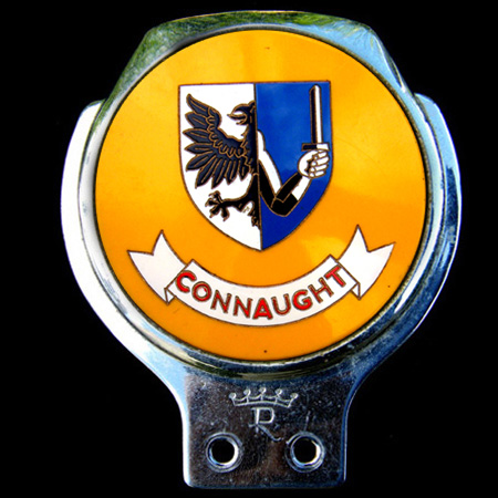 Connaught Car Badge