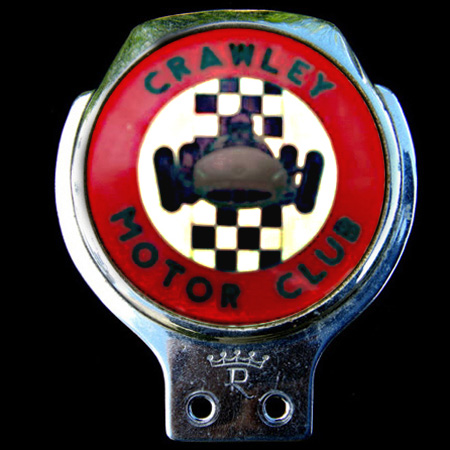 Crawley Motor Club Car Badge