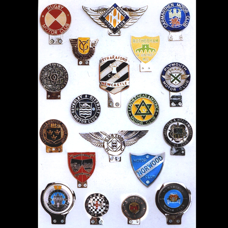 Display of  UK  District badges
