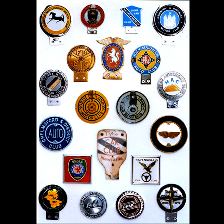 Display of  UK  District badges