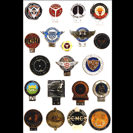 Display of  UK  District badges