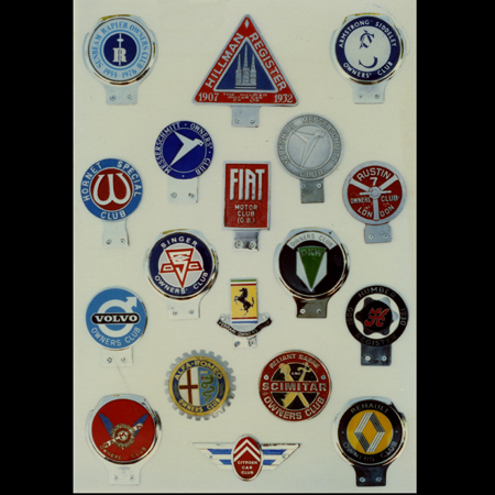 Display of  One Marque badges