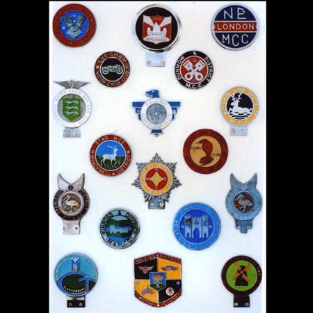 Display of  UK District badges