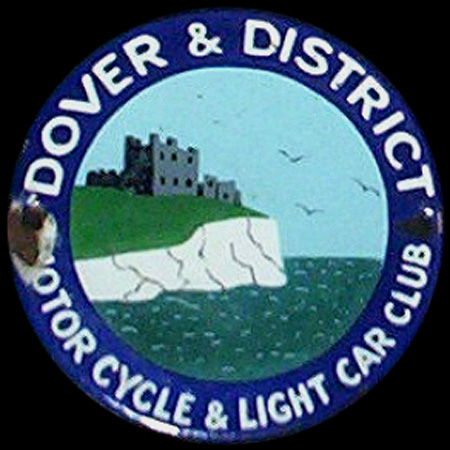 Dover & District Motor Cycle & Light Car Club Car Badge