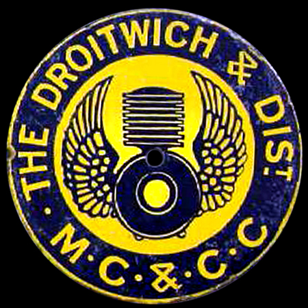 Droitwich & District Motor Cycle & Car Club Car Badge