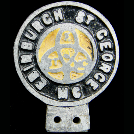 Edinburgh St George Motor Club Car Badge