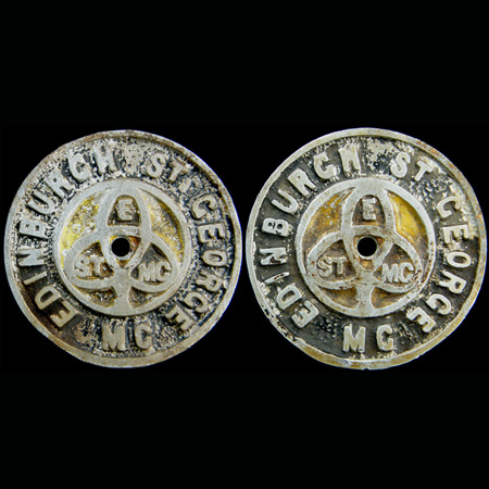 Edinburgh St George Motor Club Car Badge