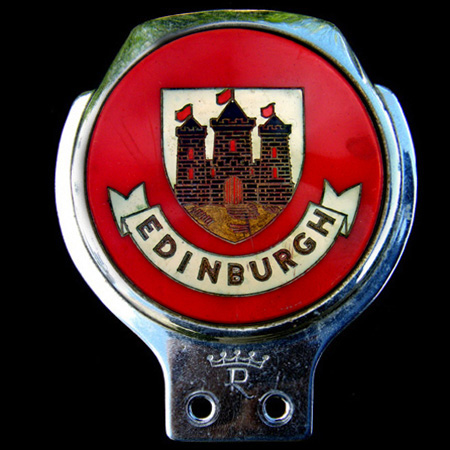 Edinburgh Car Badge