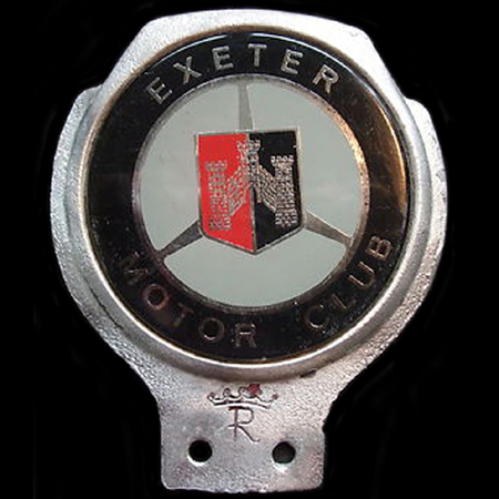 Exeter Motor Club Car Badge