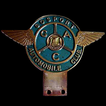 Gosport Automobile Club Car Badge