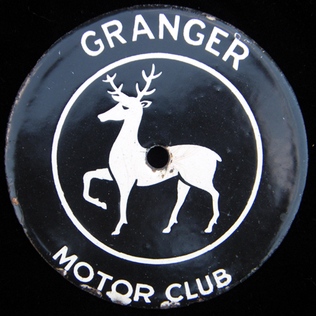Granger Motor Club Car Badge