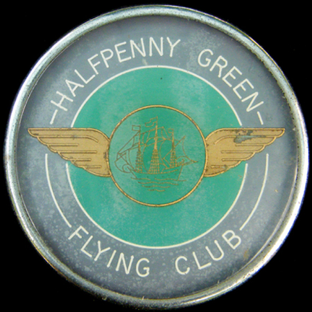 Halfpenny Green Flying Club Car Badge