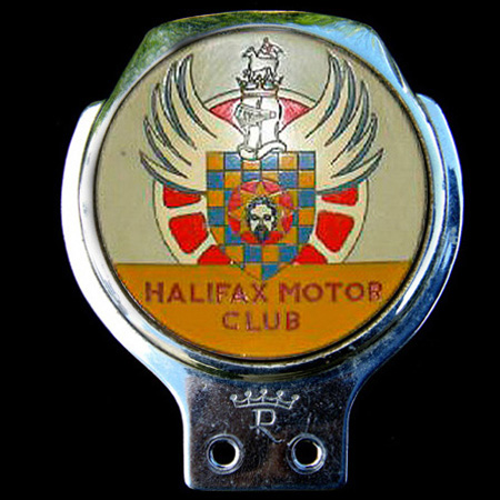 Halifax Motor Club Car Badge