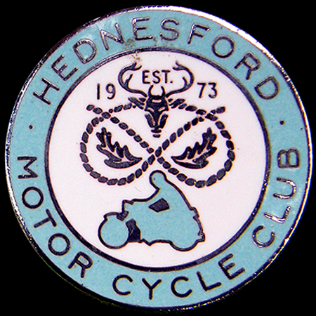 Hednesford Motor Cycle Club Lapel Badge