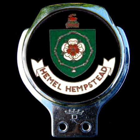 Hemel Hempstead Car Badge