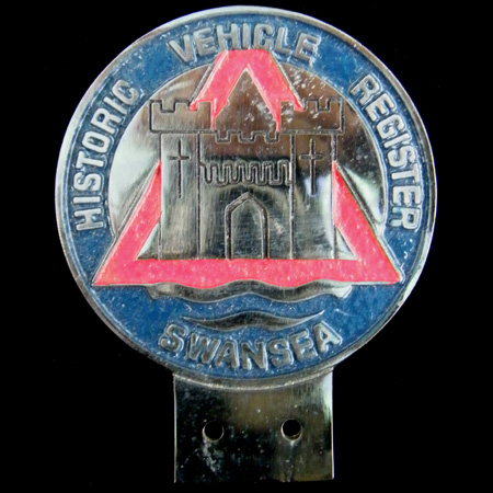 Swansea Historic Vehicle Register Car Badge
