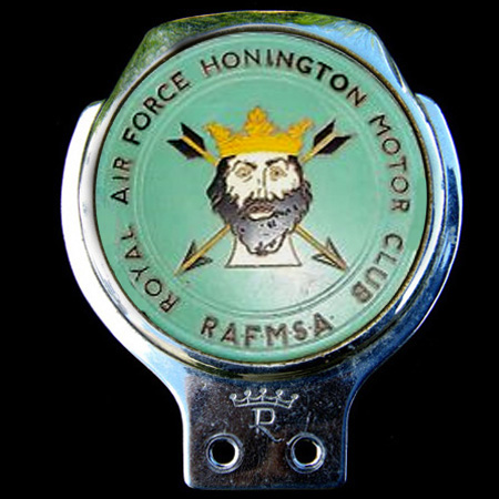 Royal Air Force Honington Motor Club Car Badge
