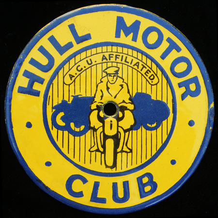 Hull Motor Club Car Badge