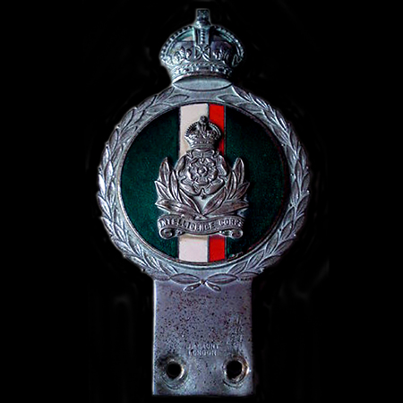 Intelligence Corps Car Badge