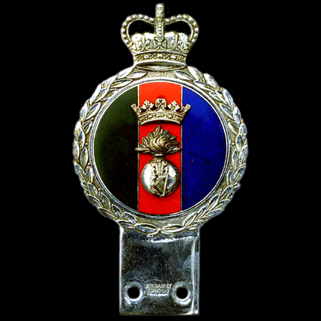 Royal Irish Fusiliers Car Badge