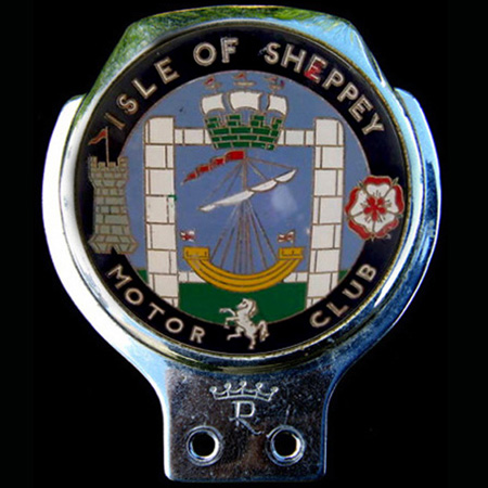 Isle of Sheppey Motor Club Car Badge