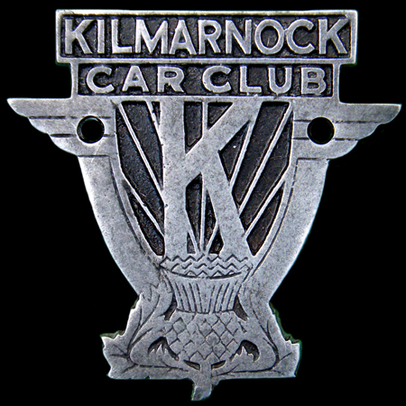 Kilmarnock Car Club Car Badge