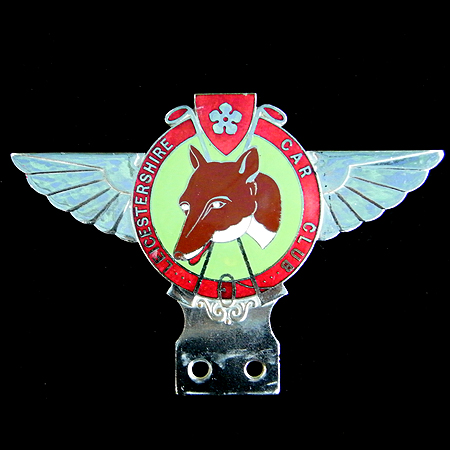 Leicestershire Car Club Car Badge