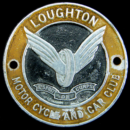 Loughton & District Motor Club Car Badge