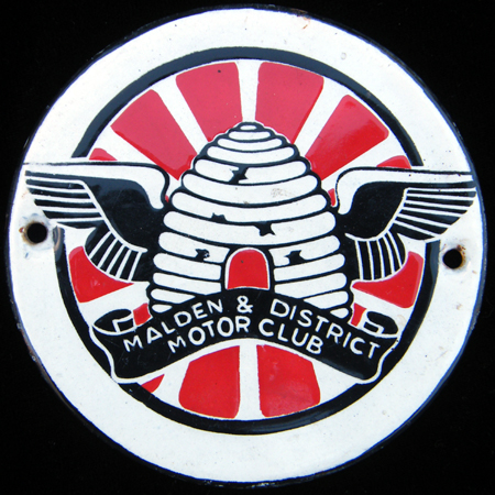 Malden & District Motor Club Car Badge