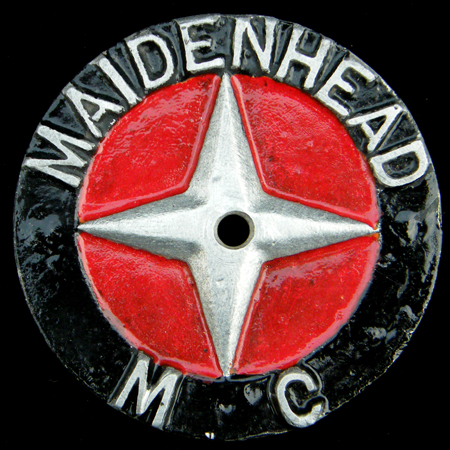 Maidenhead Motor Club Car Badge