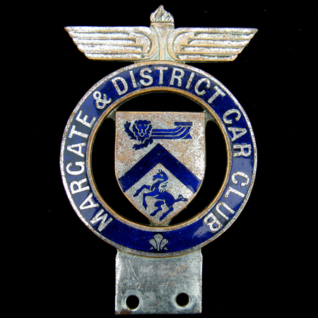 Margate & District Car Club Car Badge