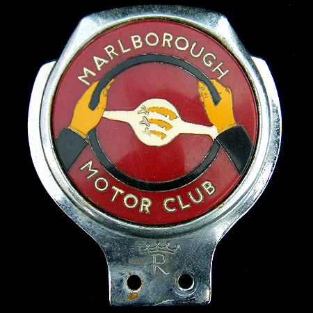 Marlborough Motor Club Car Badge