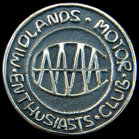 Midland Motor Enthusiasts Club Car Badge