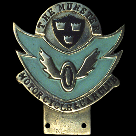 Munster Motor Cycle & Car Club (The) Car Badge