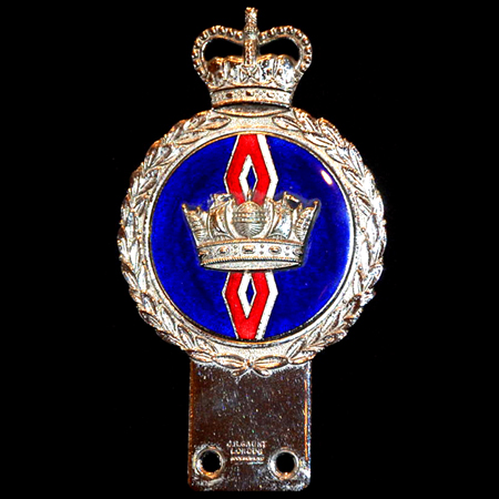 Naval 1 Car Badge