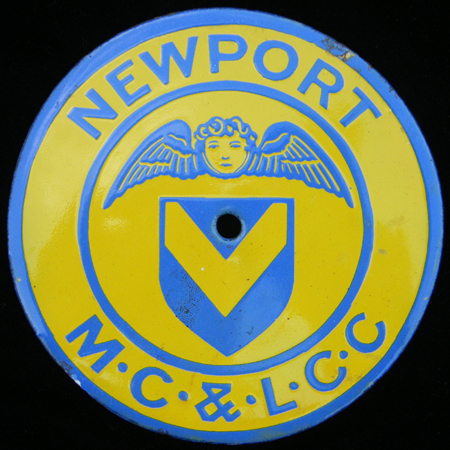 Newport Motor Cycle & Light Car Club Car Badge